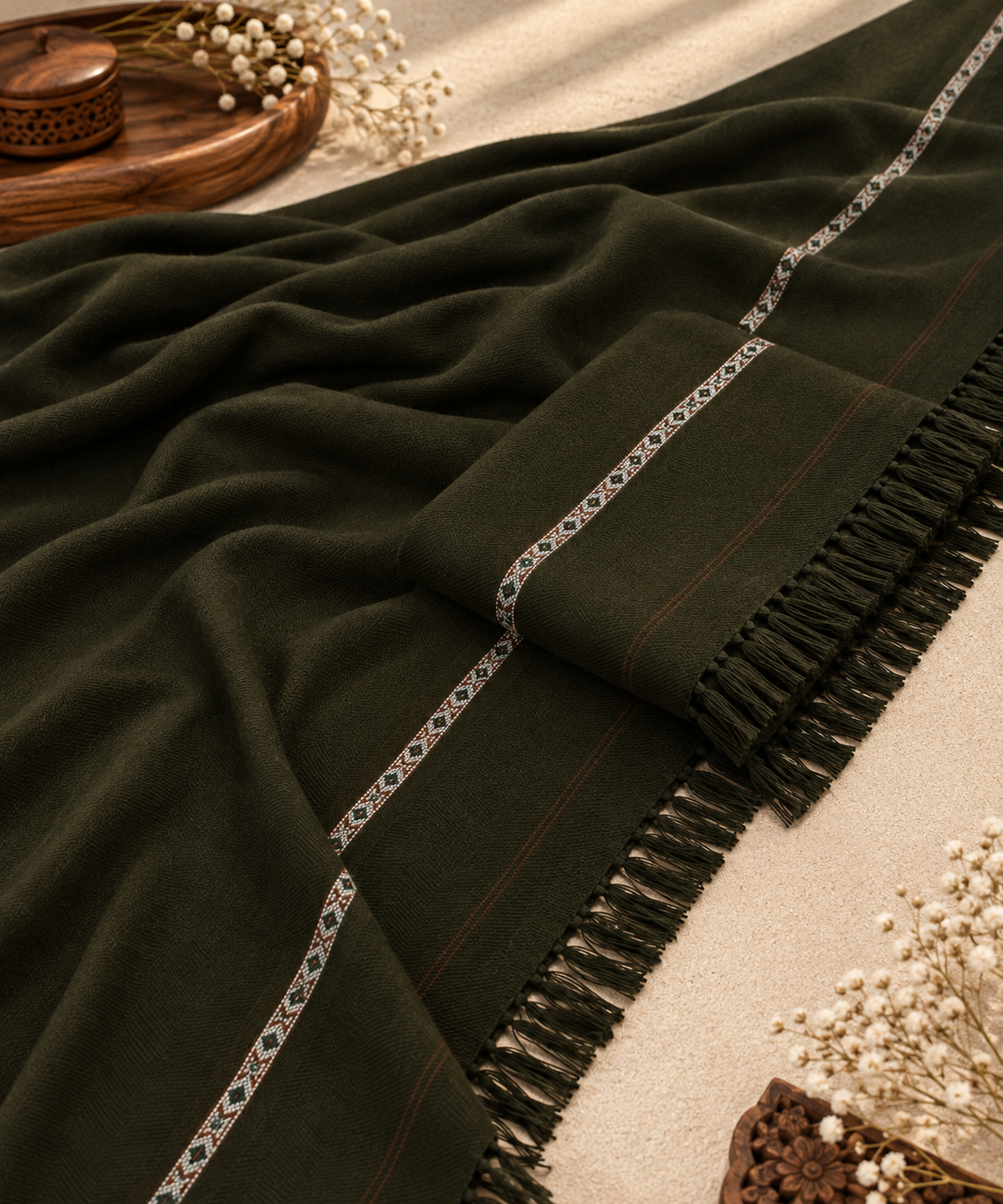 J. GENTS WOOL SHAWL